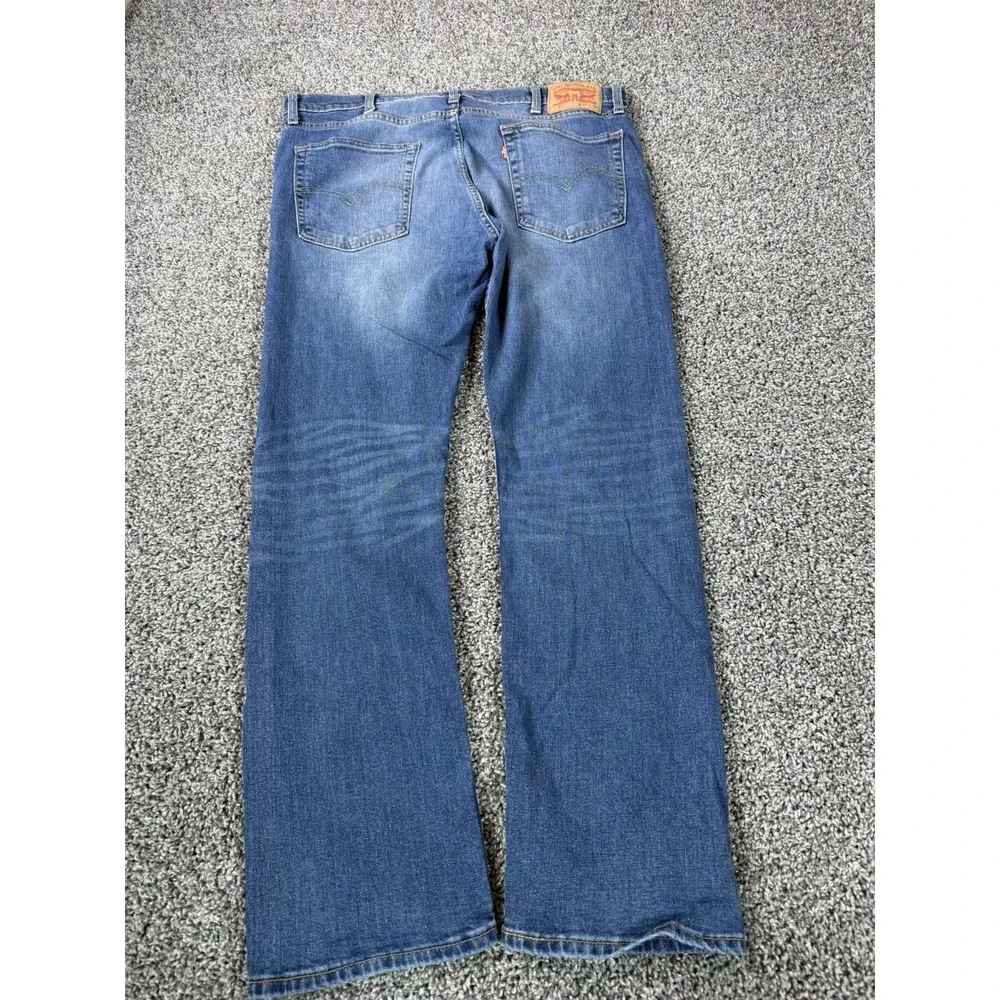 Levis 513 Slim Straight Jeans Men's Size 38X30 Blue